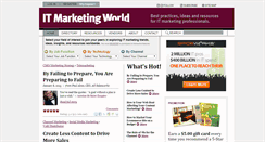 Desktop Screenshot of itmarketingworld.com